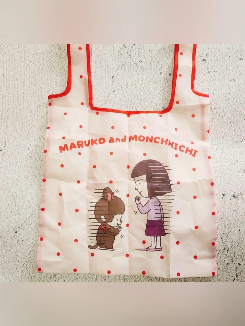 Maruko and Monchhichi Reusable Bag Gacha